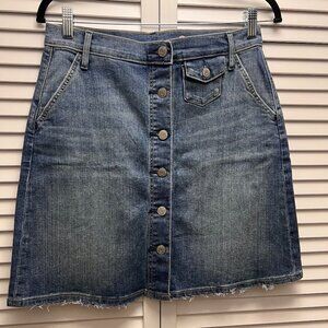 GAP Blue Denim Mini Skirt